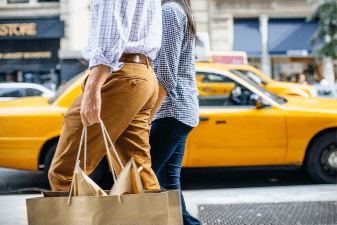 Shopping trips to New York from Ireland