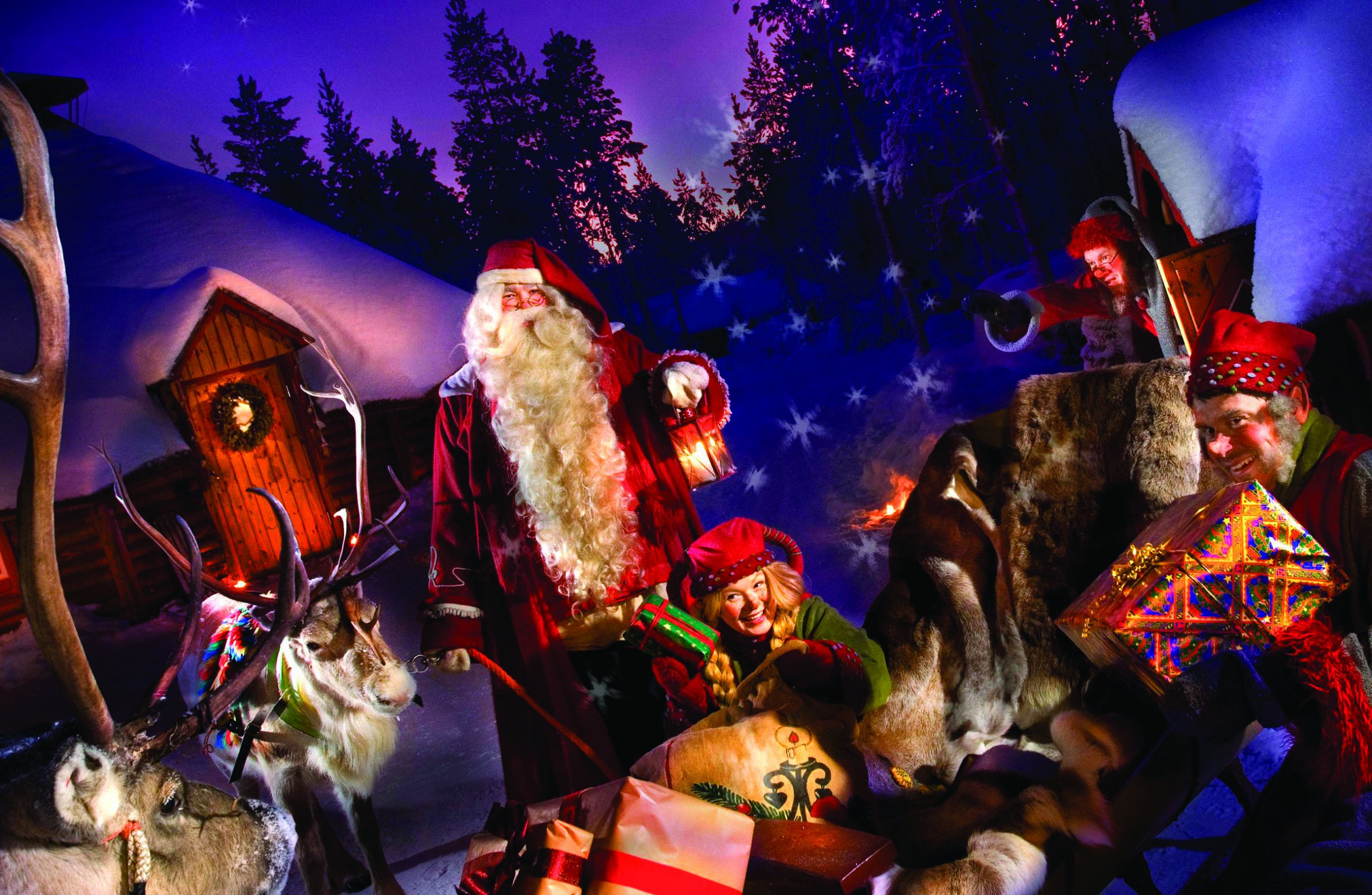 Joulukka Santa and friends